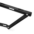 EMUCA - Jeu de levage pour lits lits, ouverture frontale, pour lits de 135 cm, Acier, Peint en noir - vignette