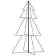 VIDAXL - vidaXL Arbre de Noël cône 200 LED d'intérieur/d'extérieur 98x150 cm - vignette
