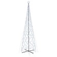 VIDAXL - vidaXL Arbre de Noël cône 3000 LED Blanc froid 230x800 cm - vignette