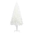 VIDAXL - vidaXL Arbre de Noël artificiel aiguilles réalistes blanc 120 cm - vignette