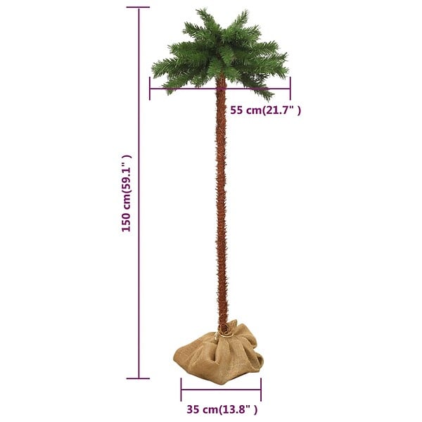 VIDAXL - vidaXL Sapin de Noël avec LED 150 cm - large