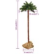 VIDAXL - vidaXL Sapin de Noël avec LED 150 cm - vignette