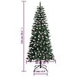VIDAXL - vidaXL Sapin de Noël artificiel avec support Vert 150 cm PVC - vignette