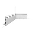 ORAC DECOR - Pack 10 mètres Plinthes SX118 avec colle - Orac x Cimaises-et-plus - 14 x 1,8 x 200cm (h x p x L) - plinthe décorative polymère - vignette
