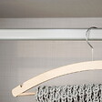 EMUCA - Lot de 2 rails d'armoire de 1,15 m avec supports, Aluminium et Zamak, Anodisé mat - vignette