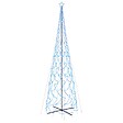 VIDAXL - vidaXL Arbre de Noël cône 3000 LED Bleues 230x800 cm - vignette
