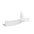 ORAC DECOR - SX105F Flexible Plinthe Orac Decor - 11x1,3x200cm (h x p x L) - plinthe décorative polymère - vignette