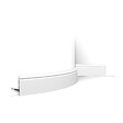 ORAC DECOR - SX173F Flexible Plinthe Orac Decor - 10 x1,6x200cm (h x p x L) - plinthe décorative polymère - vignette