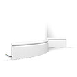 ORAC DECOR - SX138F Flexible Plinthe Orac Decor - 14x1,5x200cm (h x p x L) - plinthe décorative polymère - vignette