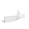 ORAC DECOR - SX118F Flexible CONTOUR Plinthe Orac Decor - 14x1,8x200cm (h x p x L) - plinthe décorative polymère - vignette
