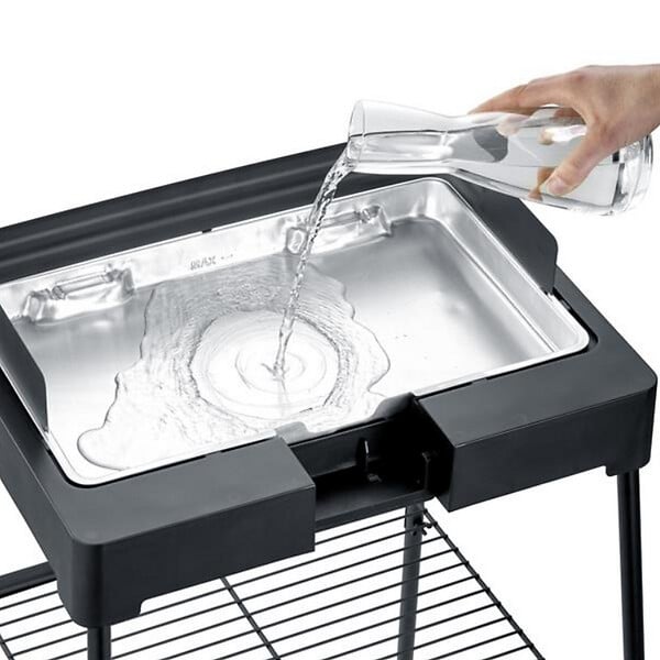 SEVERIN - barbecue électrique sur pieds 2200w noir - 8566 - large