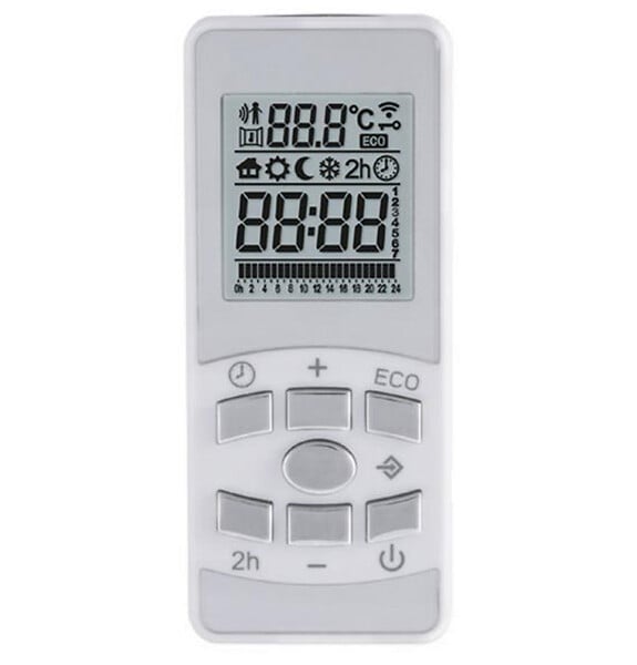 DUCASA - Sèche-serviettes à Inertie Fluide 450w Blanc - 0.636.032 - large