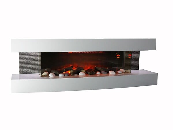 CHEMIN ARTE - Cheminée Électrique Décorative Design Lounge 3xl - large