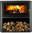 SUPRA - Poêle à Bois 7.7kw Noir - FR9010570B - vignette