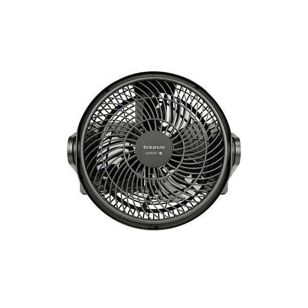 TAURUS ALPATEC - ventilateur de bureau 25cm 23w 2 vitesses noir - ice brise mini - large