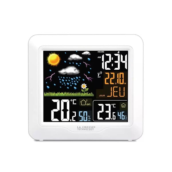 LA CROSSE TECHNOLOGY - Station Météo Blanc - WS6820-WI - large