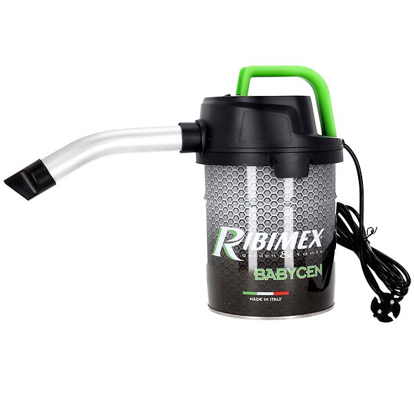 RIBIMEX - Aspirateur cendres BABYCEN 500 Watts bidon 4 litres spécial pellet - large