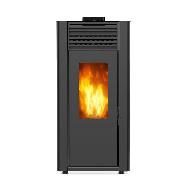 SUPRA - poêle à granulés de bois 11.9kw blanc - orphee 12 blanc - large