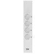 BEKO - Table De Cuisson Gaz 60cm 4 Feux Blanc - HIGG64123SW - vignette