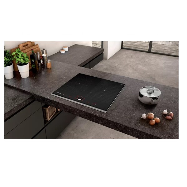 NEFF - Table De Cuisson Induction 60cm 3 Feux 7400w Noir - T56NBJ1L0 - large