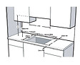BEKO - table de cuissson à induction 60cm 3 feux 7200w noir - hii63201fmtb - vignette