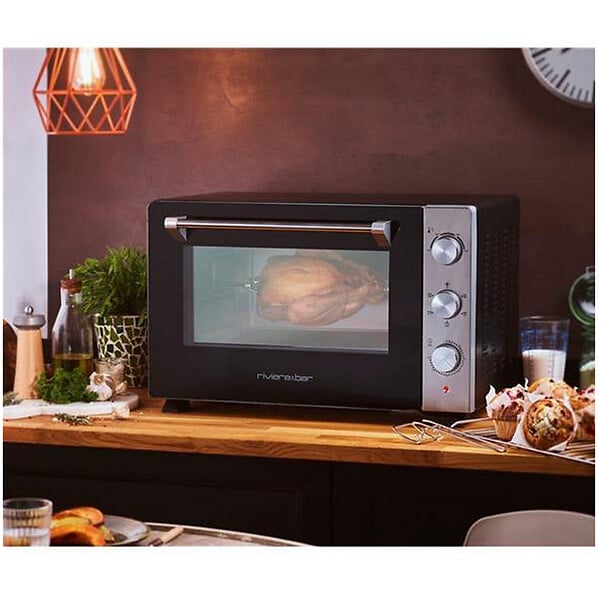 RIVIERA & BAR - Four Posable 30l 1500w Noir/inox - QFR300 - large
