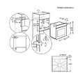 ELECTROLUX - Four Intégrable 72l 60cm Pyrolyse Noir - EOE7P12Z - vignette