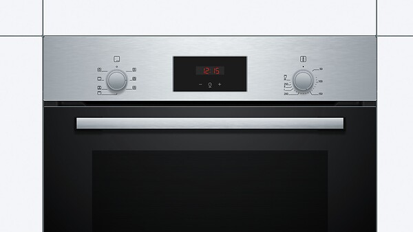 BOSCH - Four Intégrable 66l 60cm Ecoclean Inox - HBF133BR0 - large