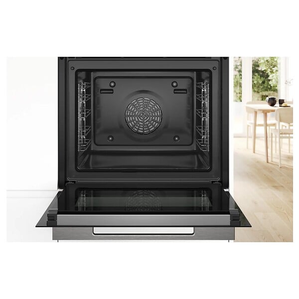BOSCH - Four Intégrable Combi Vapeur 71l 60cm A+ Pyrolyse Noir - HRG7764B1 - large