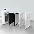 HTW - purificateur d'air 43m² - HTWPUR36SPAPL - vignette