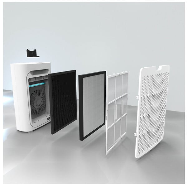HTW - purificateur d'air 61m² 35w - HTWPUR60SPAPL - large