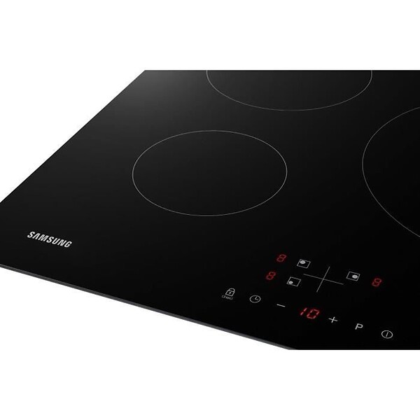 SAMSUNG - table de cuisson induction 59cm 3 feux 7200w noir - nz63m3nm1bb - large