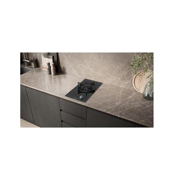 SIEMENS - Domino Gaz 30cm 1 Feu Noir - ER3A6AI10 - large