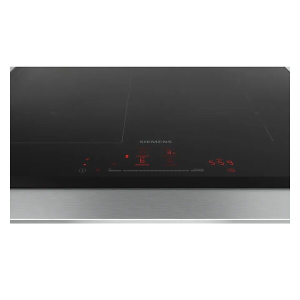 SIEMENS - table de cuisson induction 60cm 4 foyers 6900w noir - ED651HSB1E - large