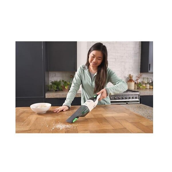BLACK+DECKER - aspirateur à main rechargeable 7.2v vert/blanc - REVHV8C-QW - large