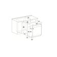 WHIRLPOOL - Lave-vaisselle 60cm 14 Couverts 46db Intégrable Avec Bandeau - WBC3C26X - vignette