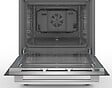 BOSCH - cuisinière vitrocéramique 63l 4 feux blanc - hks79r220 - vignette