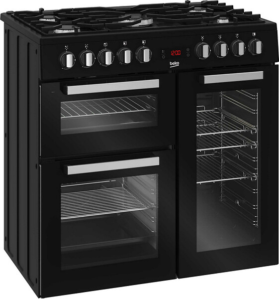 BEKO - piano de cuisson 170l 5 feux noir - ps235315db - large