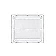 AMICA - cuisinière vitrocéramique 77l 4 feux blanc - ACV7005RB - vignette