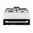 ELECTROLUX - cuisinière mixte a 57l 4 feux - LKM624022W - vignette