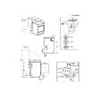ELECTROLUX - cuisinière mixte a 57l 4 feux - LKM624022W - vignette