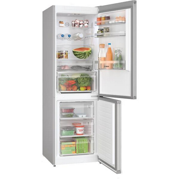 BOSCH - Réfrigérateur Combiné 60cm 321l Nofrost - KGN367LDF - large