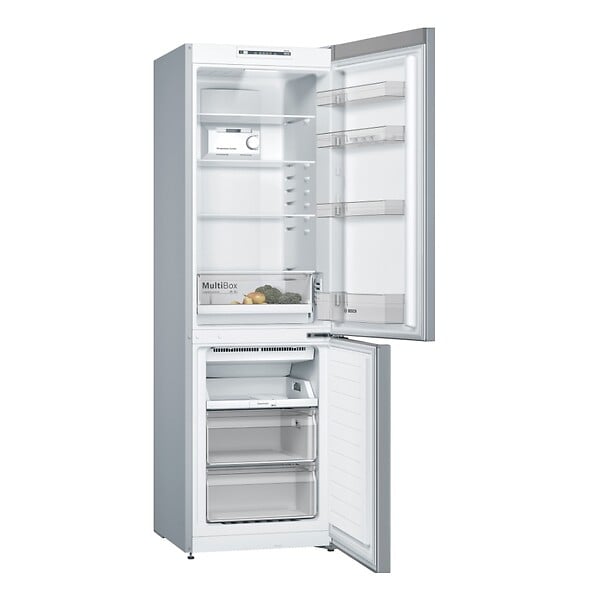 BOSCH - Réfrigérateur Combiné 60cm 302l Nofrost Inox - KGN36NLEA - large