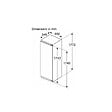 SIEMENS - Réfrigérateur 1 Porte Intégrable à Pantographes 280l - KI82LVFE0 - vignette