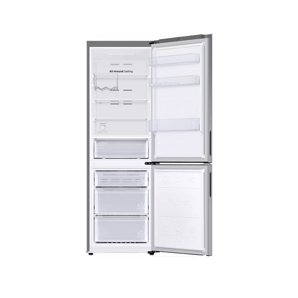 SAMSUNG - réfrigérateur combiné 344l 60cm nofrost inox - RB33B612ESA - large
