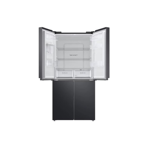 SAMSUNG - réfrigérateur américain 83.3cm 488l ventilé noir mat - RF48A401EB4 - large