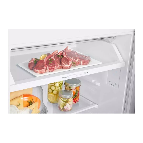 SAMSUNG - réfrigérateur combiné 70cm 415l ventilé blanc - RT42CG6624WW - large