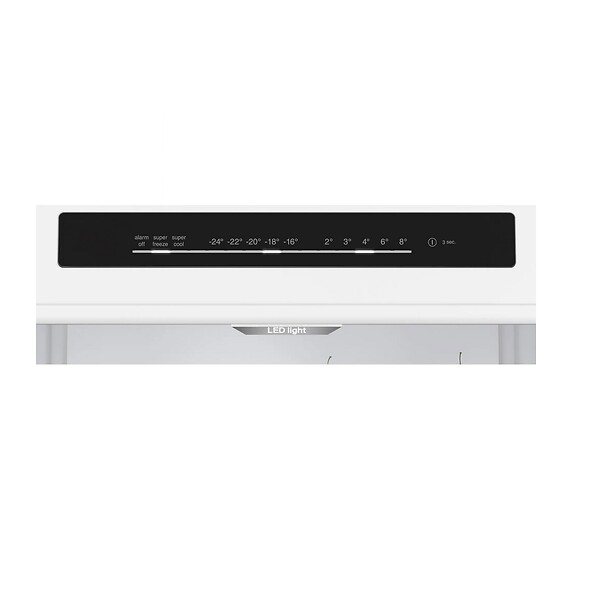 BOSCH - réfrigérateur combiné 60cm 363l blanc - KGN392WCF - large