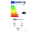 CANDY - Réfrigérateur Combiné Encastrable à Glissières 268l - CNBQL3518EV - vignette