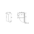 BOSCH - congélateur armoire 60cm 225l no frost - GSN33FWEV - vignette